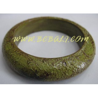 Women Wooden Bangle Fashion Painted